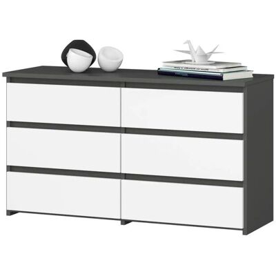 Höffner Kommode Carla ¦ mehrfarbig ¦ Maße (cm): B: 100 H: 57 Höffner Kommode Carla ¦ mehrfarbig ¦ Maße (cm): B: 100 H: 57