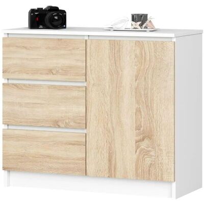 Höffner Kommode Kubra ¦ mehrfarbig ¦ Maße (cm): B: 80 H: 77 Höffner Kommode Kubra ¦ mehrfarbig ¦ Maße (cm): B: 80 H: 77