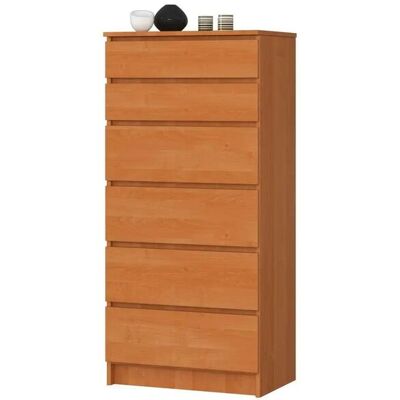 Höffner Kommode mit 6 Schubladen Kaia ¦ braun ¦ Maße (cm): B: 60 H: 130 Höffner Kommode mit 6 Schubladen Kaia ¦ braun ¦ Maße (cm): B: 60 H: 130