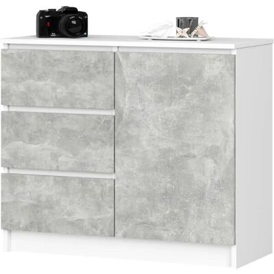 Höffner Kommode Kubra ¦ mehrfarbig ¦ Maße (cm): B: 80 H: 77 Höffner Kommode Kubra ¦ mehrfarbig ¦ Maße (cm): B: 80 H: 77