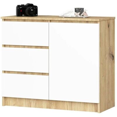 Höffner Kommode Kubra ¦ mehrfarbig ¦ Maße (cm): B: 80 H: 77 Höffner Kommode Kubra ¦ mehrfarbig ¦ Maße (cm): B: 80 H: 77