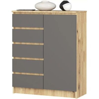 Höffner Highboard 80 cm breit Kuran ¦ mehrfarbig ¦ Maße (cm): B: 80 H: 97 Höffner Highboard 80 cm breit Kuran ¦ mehrfarbig ¦ Maße (cm): B: 80 H: 97