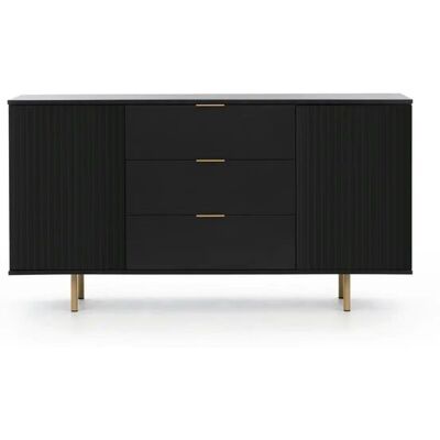 Höffner Sideboard Bianco ¦ schwarz ¦ Maße (cm): B: 150 H: 80 Höffner Sideboard Bianco ¦ schwarz ¦ Maße (cm): B: 150 H: 80