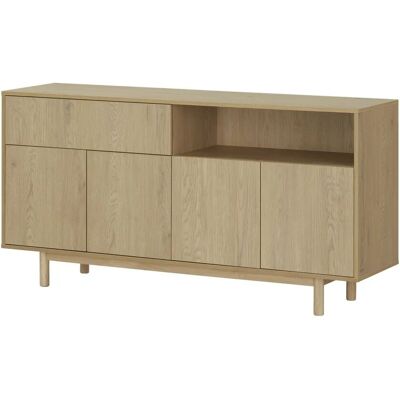 Roomers Sideboard Offida ¦ holzfarben ¦ Maße (cm): B: 160 H: 80 T: 43.0 Roomers Sideboard Offida ¦ holzfarben ¦ Maße (cm): B: 160 H: 80 T: 43.0
