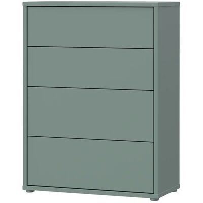 Höffner Kommode Bolognano ¦ grün ¦ Maße (cm): B: 74,8 H: 99,1 T: 34.9 Höffner Kommode Bolognano ¦ grün ¦ Maße (cm): B: 74,8 H: 99,1 T: 34.9