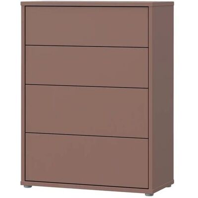 Höffner Kommode Bolognano ¦ rot ¦ Maße (cm): B: 74,8 H: 99,1 T: 34.9 Höffner Kommode Bolognano ¦ rot ¦ Maße (cm): B: 74,8 H: 99,1 T: 34.9