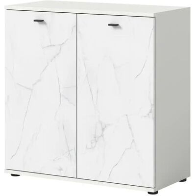 Höffner Sideboard Stone ¦ weiß ¦ Maße (cm): B: 86 H: 87 Höffner Sideboard Stone ¦ weiß ¦ Maße (cm): B: 86 H: 87