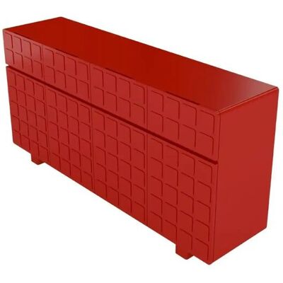 Höffner Sideboard Cuba ¦ rot ¦ Maße (cm): B: 168,9 H: 83,8 Höffner Sideboard Cuba ¦ rot ¦ Maße (cm): B: 168,9 H: 83,8