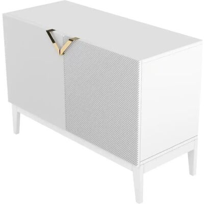 Höffner Sideboard Demi ¦ weiß ¦ Maße (cm): B: 100,5 H: 70 Höffner Sideboard Demi ¦ weiß ¦ Maße (cm): B: 100,5 H: 70