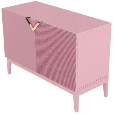 Höffner Sideboard Demi ¦ rosa/pink ¦ Maße (cm): B: 100,5 H: 70 Höffner Sideboard Demi ¦ rosa/pink ¦ Maße (cm): B: 100,5 H: 70