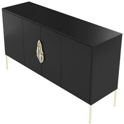 MERLIN - MERLIN - Tiefschwarz - Sideboard MERLIN - MERLIN - Tiefschwarz - Sideboard