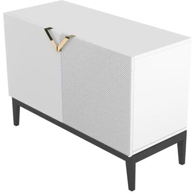 Höffner Sideboard Demi ¦ weiß ¦ Maße (cm): B: 100,5 H: 70 Höffner Sideboard Demi ¦ weiß ¦ Maße (cm): B: 100,5 H: 70