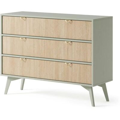 Höffner Kommode Firr ¦ grün ¦ Maße (cm): B: 106 H: 80 Höffner Kommode Firr ¦ grün ¦ Maße (cm): B: 106 H: 80