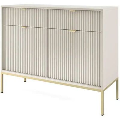 Höffner Sideboard Nova ¦ beige ¦ Maße (cm): B: 104 H: 83 Höffner Sideboard Nova ¦ beige ¦ Maße (cm): B: 104 H: 83