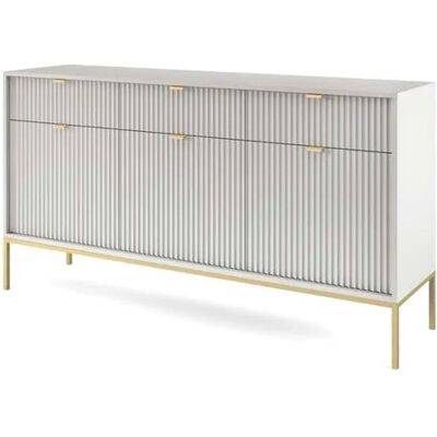 Höffner Sideboard Nova ¦ grau ¦ Maße (cm): B: 154 H: 83 Höffner Sideboard Nova ¦ grau ¦ Maße (cm): B: 154 H: 83