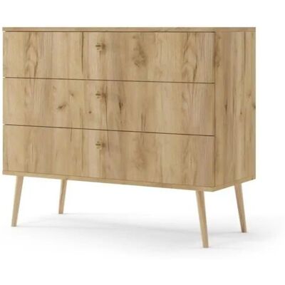 Höffner Kommode Ikon ¦ braun ¦ Maße (cm): B: 100 H: 85 Höffner Kommode Ikon ¦ braun ¦ Maße (cm): B: 100 H: 85