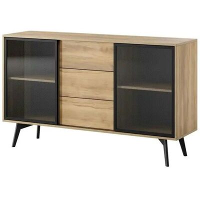 Höffner Sideboard ¦ braun ¦ Maße (cm): B: 143,5 H: 85,4 Höffner Sideboard ¦ braun ¦ Maße (cm): B: 143,5 H: 85,4