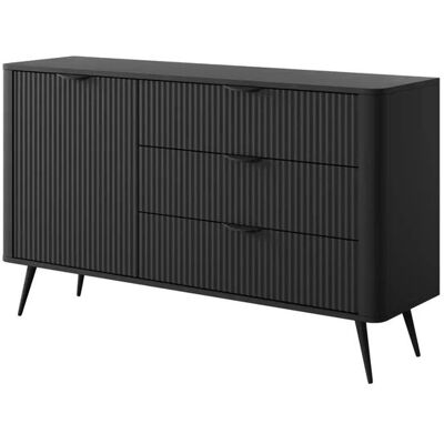 Höffner Sideboard Lante ¦ schwarz ¦ Maße (cm): B: 138 H: 81 Höffner Sideboard Lante ¦ schwarz ¦ Maße (cm): B: 138 H: 81