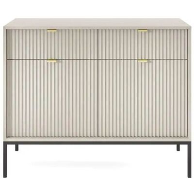 Höffner Sideboard Nova ¦ beige ¦ Maße (cm): B: 104 H: 83 Höffner Sideboard Nova ¦ beige ¦ Maße (cm): B: 104 H: 83