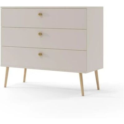 Höffner Kommode Ikon ¦ beige ¦ Maße (cm): B: 100 H: 85 Höffner Kommode Ikon ¦ beige ¦ Maße (cm): B: 100 H: 85