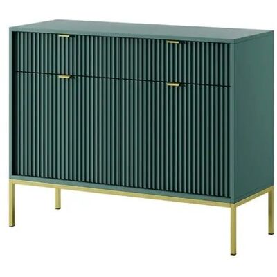 Höffner Sideboard Nova ¦ grün ¦ Maße (cm): B: 104 H: 83 Höffner Sideboard Nova ¦ grün ¦ Maße (cm): B: 104 H: 83