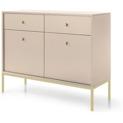 Höffner Sideboard Molly ¦ beige ¦ Maße (cm): B: 103,5 H: 83,2 Höffner Sideboard Molly ¦ beige ¦ Maße (cm): B: 103,5 H: 83,2
