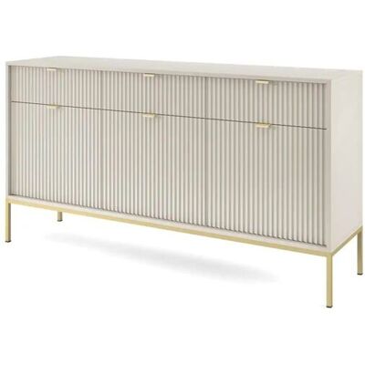 Höffner Sideboard Nova ¦ beige ¦ Maße (cm): B: 154 H: 83 Höffner Sideboard Nova ¦ beige ¦ Maße (cm): B: 154 H: 83