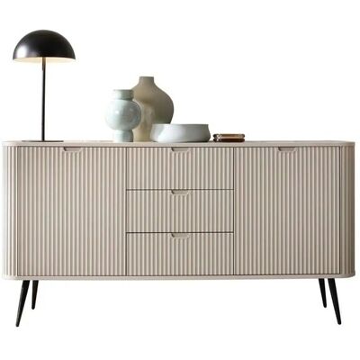 Höffner Sideboard Zova ¦ beige ¦ Maße (cm): B: 168 H: 87 Höffner Sideboard Zova ¦ beige ¦ Maße (cm): B: 168 H: 87