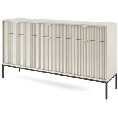 Höffner Sideboard Nova ¦ beige ¦ Maße (cm): B: 154 H: 83 Höffner Sideboard Nova ¦ beige ¦ Maße (cm): B: 154 H: 83