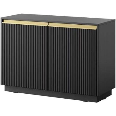Höffner Sideboard Roy ¦ schwarz ¦ Maße (cm): B: 103,5 H: 71,6 Höffner Sideboard Roy ¦ schwarz ¦ Maße (cm): B: 103,5 H: 71,6