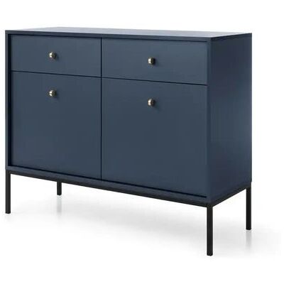 Höffner Sideboard Molly ¦ blau ¦ Maße (cm): B: 103,5 H: 83,2 Höffner Sideboard Molly ¦ blau ¦ Maße (cm): B: 103,5 H: 83,2