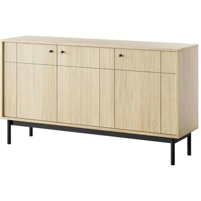 Höffner Sideboard Panda ¦ braun ¦ Maße (cm): B: 154 H: 84 Höffner Sideboard Panda ¦ braun ¦ Maße (cm): B: 154 H: 84
