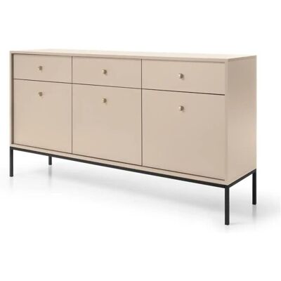 Höffner Sideboard Molly ¦ beige ¦ Maße (cm): B: 153,4 H: 83,2 Höffner Sideboard Molly ¦ beige ¦ Maße (cm): B: 153,4 H: 83,2