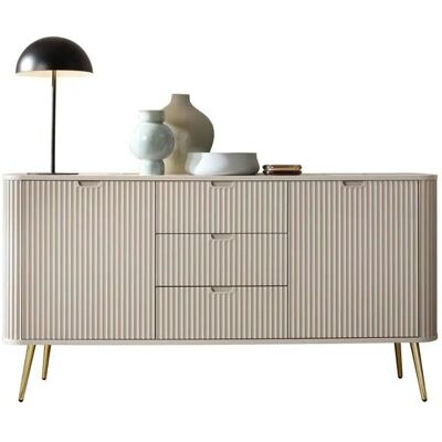 Höffner Sideboard Zova ¦ beige ¦ Maße (cm): B: 168 H: 87 Höffner Sideboard Zova ¦ beige ¦ Maße (cm): B: 168 H: 87