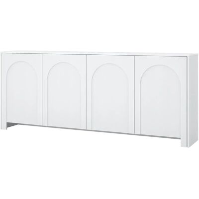 Höffner Sideboard Arsoli ¦ weiß ¦ Maße (cm): B: 204 H: 83 T: 35.0 Höffner Sideboard Arsoli ¦ weiß ¦ Maße (cm): B: 204 H: 83 T: 35.0