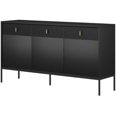 Höffner Sideboard Maglione ¦ schwarz ¦ Maße (cm): B: 154 H: 83 T: 39.0 Höffner Sideboard Maglione ¦ schwarz ¦ Maße (cm): B: 154 H: 83 T: 39.0