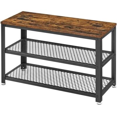 Höffner Schuhregal Dailen ¦ braun ¦ Maße (cm): B: 73 H: 45 Höffner Schuhregal Dailen ¦ braun ¦ Maße (cm): B: 73 H: 45
