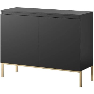 Selsey Sideboard Bemmi ¦ schwarz ¦ Maße (cm): B: 100 H: 77 Selsey Sideboard Bemmi ¦ schwarz ¦ Maße (cm): B: 100 H: 77
