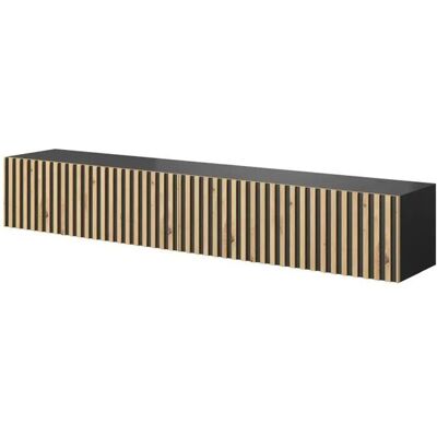 Selsey Lowboard Telire ¦ schwarz ¦ Maße (cm): B: 175 H: 30 Selsey Lowboard Telire ¦ schwarz ¦ Maße (cm): B: 175 H: 30