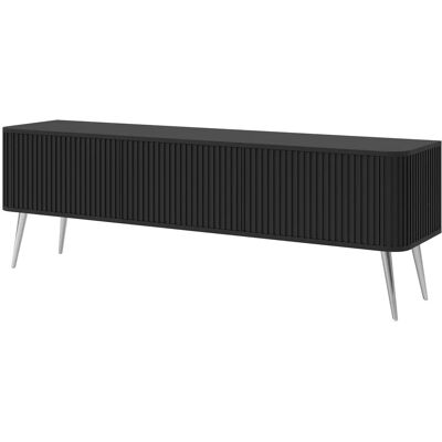 Selsey Lowboard Ovarlo ¦ schwarz ¦ Maße (cm): B: 163,2 H: 49,2 Selsey Lowboard Ovarlo ¦ schwarz ¦ Maße (cm): B: 163,2 H: 49,2