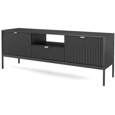 Selsey Lowboard Vellore ¦ schwarz ¦ Maße (cm): B: 154 H: 56 Selsey Lowboard Vellore ¦ schwarz ¦ Maße (cm): B: 154 H: 56