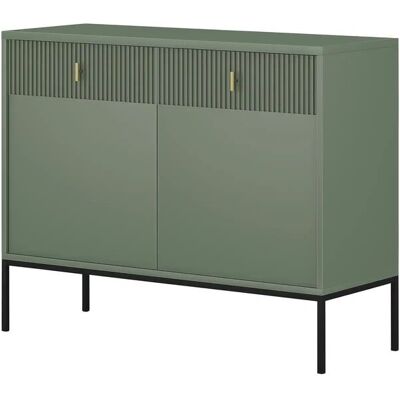 Höffner Kommode Maglione ¦ grün ¦ Maße (cm): B: 104,2 H: 82,6 T: 39.0 Höffner Kommode Maglione ¦ grün ¦ Maße (cm): B: 104,2 H: 82,6 T: 39.0