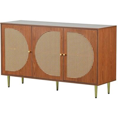 Höffner Sideboard ¦ braun ¦ Maße (cm): B: 129,8 H: 76 Höffner Sideboard ¦ braun ¦ Maße (cm): B: 129,8 H: 76