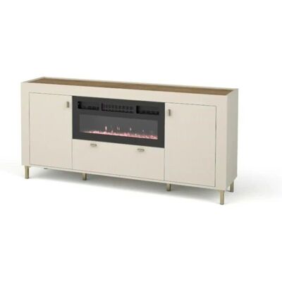 Höffner Sideboard Mossa ¦ beige ¦ Maße (cm): B: 177,1 H: 83,6 Höffner Sideboard Mossa ¦ beige ¦ Maße (cm): B: 177,1 H: 83,6