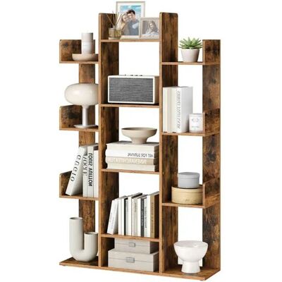 Höffner Bücherregal Koni ¦ braun ¦ Maße (cm): B: 86 H: 140 Höffner Bücherregal Koni ¦ braun ¦ Maße (cm): B: 86 H: 140