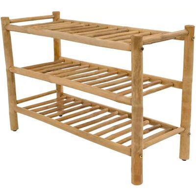 Höffner Schuhregal ¦ holzfarben ¦ Maße (cm): B: 68 H: 49 Höffner Schuhregal ¦ holzfarben ¦ Maße (cm): B: 68 H: 49