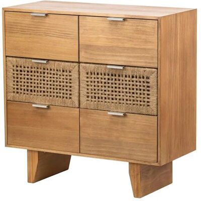 Nordlys Kommode - 6/3 Schubladen Vintage Holz Nordlys Kommode - 6/3 Schubladen Vintage Holz