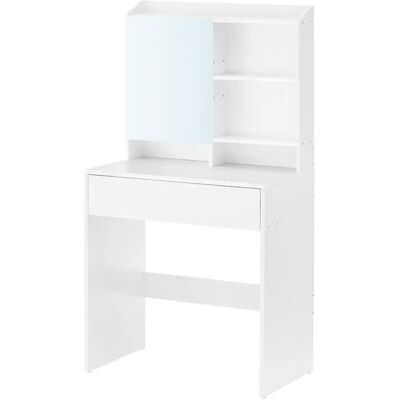 Höffner Kosmetiktisch ¦ weiß ¦ Maße (cm): B: 40 H: 135 Höffner Kosmetiktisch ¦ weiß ¦ Maße (cm): B: 40 H: 135