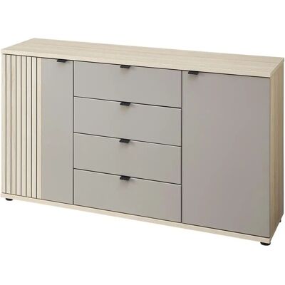 Höffner Sideboard Pisa ¦ grau ¦ Maße (cm): B: 149 H: 84 T: 38.0 Höffner Sideboard Pisa ¦ grau ¦ Maße (cm): B: 149 H: 84 T: 38.0