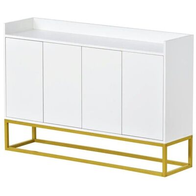 Höffner Sideboard ¦ weiß ¦ Maße (cm): B: 120 H: 80 Höffner Sideboard ¦ weiß ¦ Maße (cm): B: 120 H: 80